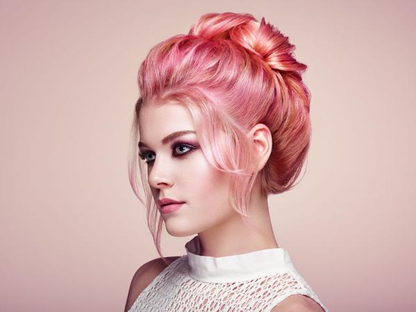 Blonde Curly Hairstyle